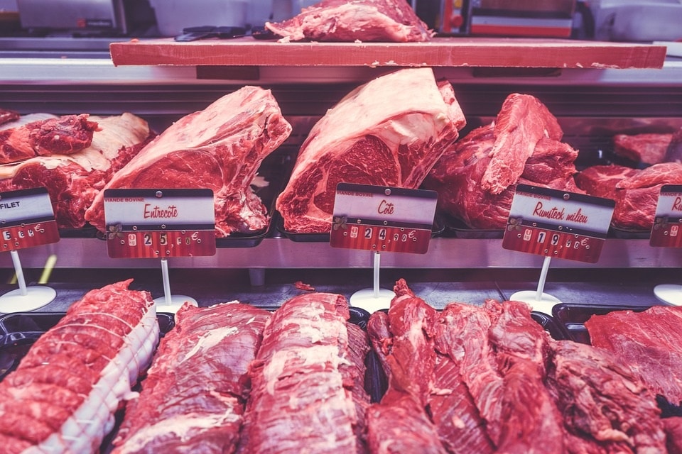 Risikofaktoren für Krebs in Rindfleisch