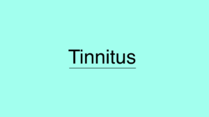 Was tun ein Tinnitus? Ursachen und Behandlung