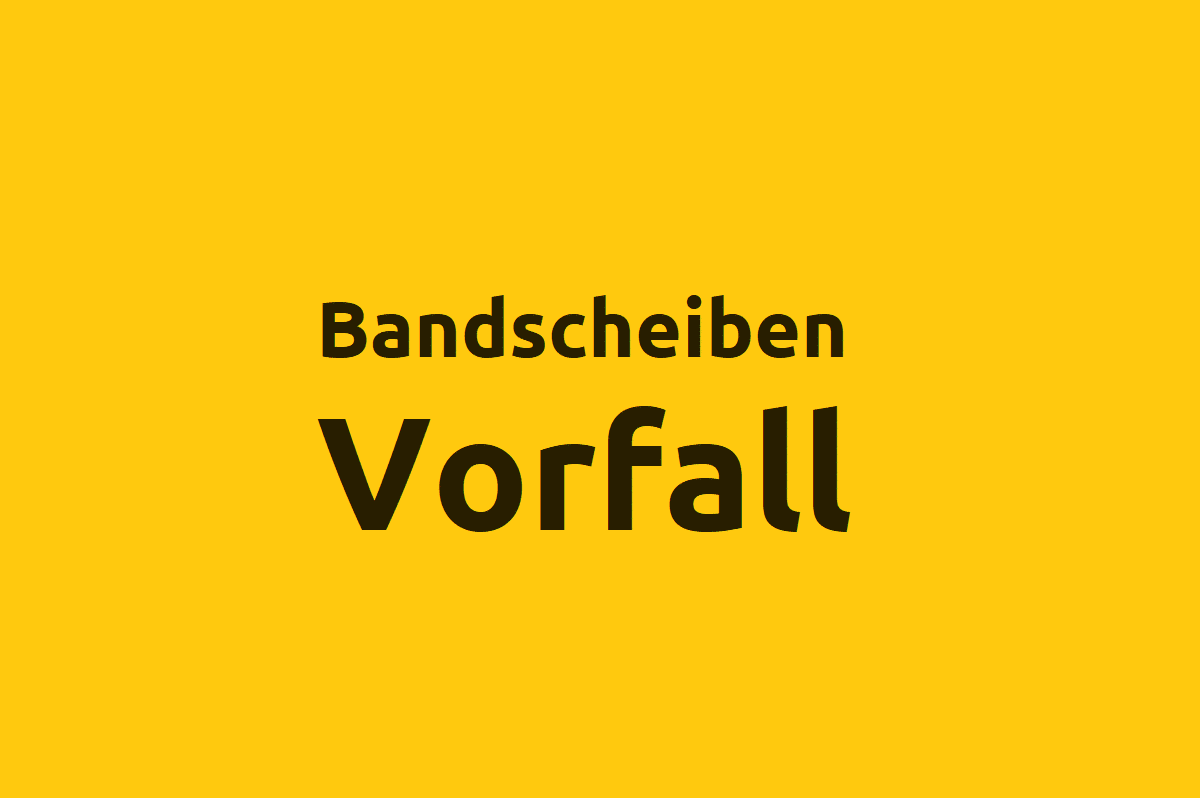 Bandscheibenvorfall und eingeklemmte Nerven - Ursachen und Behandlung