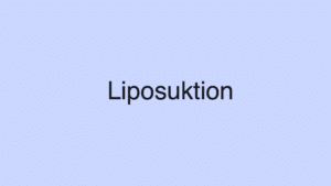 Liposuktion - Verfahren, Ablauf, Operation, Risiken einer Fettabsaugung