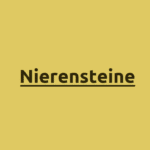 Nierensteine: Ursachen, Symptome und Behandlung