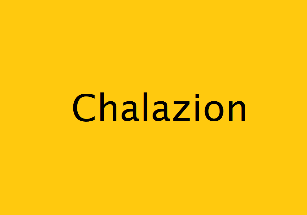 Chalazion: Hagelkorn am Augenlid