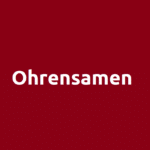 Ohrensamen - Vorteile, Wirkung, Anwendung und Forschung