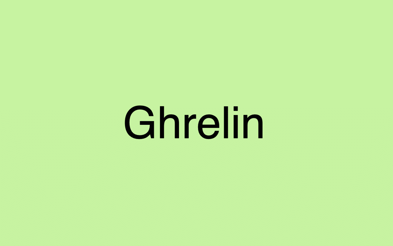 Ghrelin - Das Hungerhormon erklärt